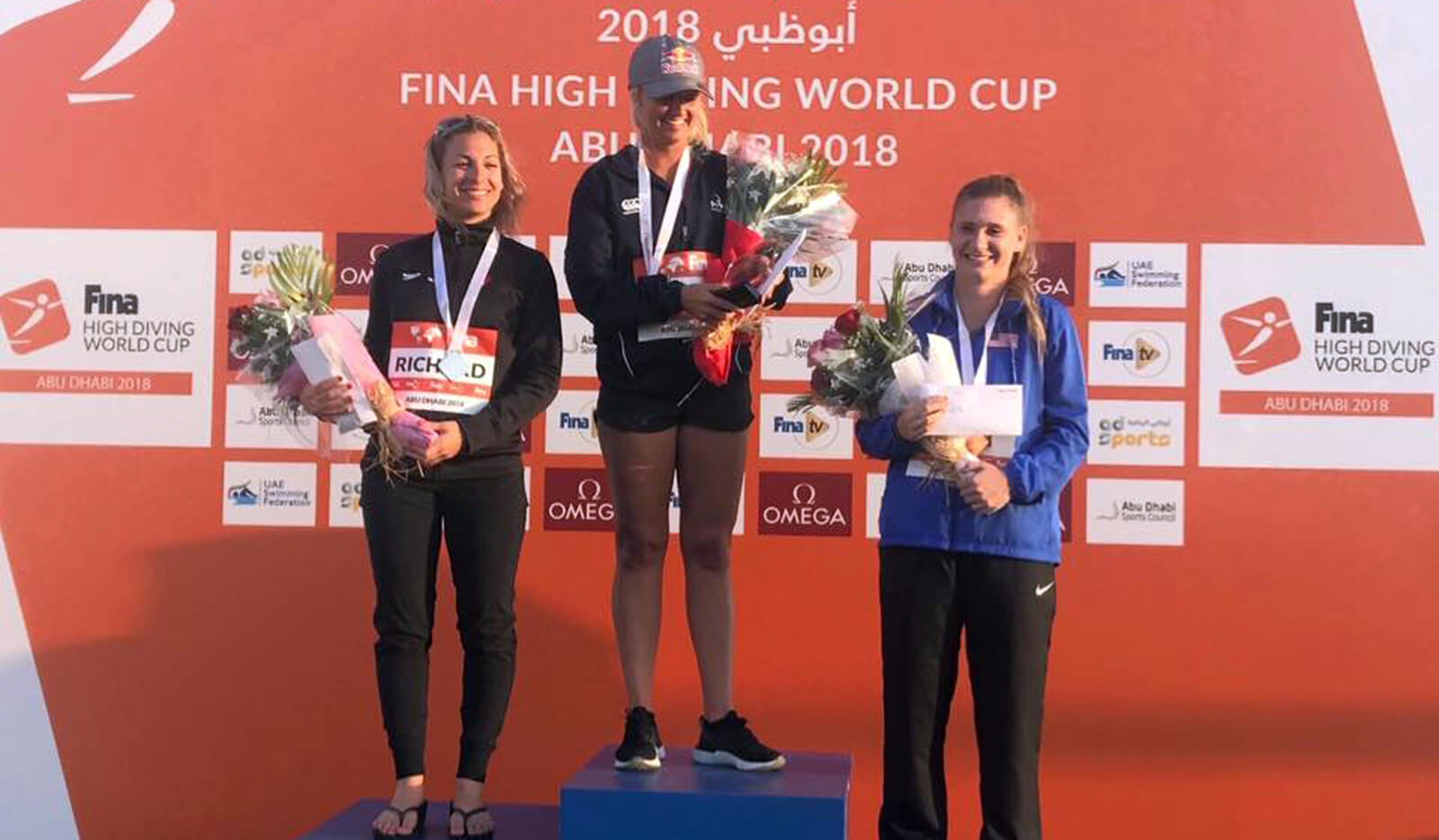 Canada’s Lysanne Richard wins silver medal at FINA High Diving World Cup