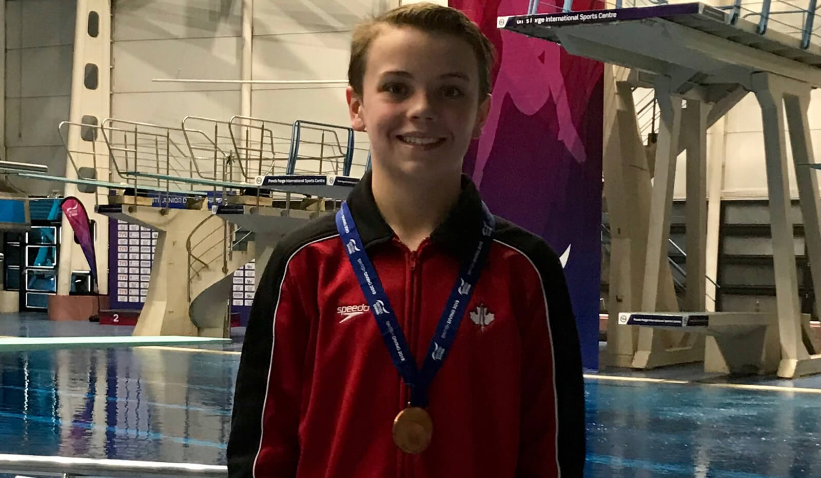 Sheffield: Waterloo diver Emmitt Reesor wins bronze
