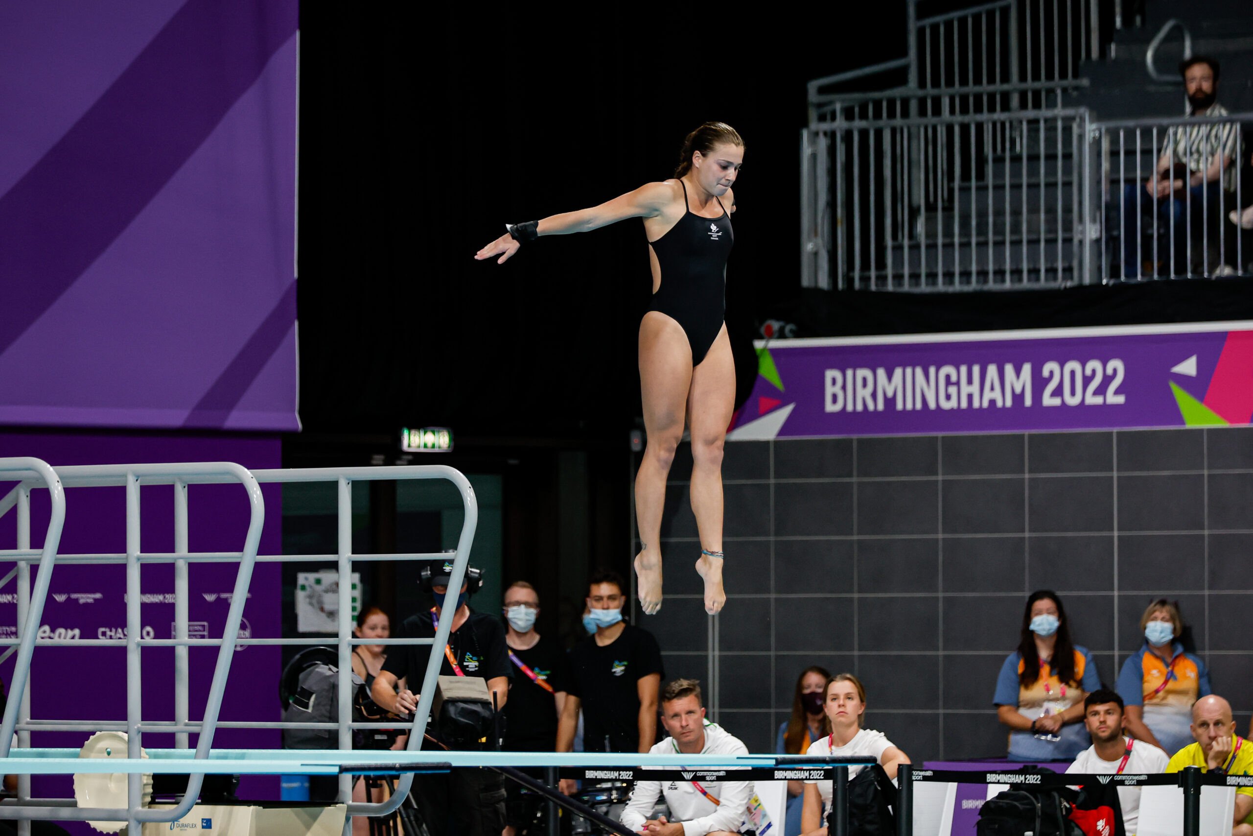 Mia Vallée is Golden at 1m, Zsombor-Murray and Wiens Win Silver in the Men’s 10m Synchro