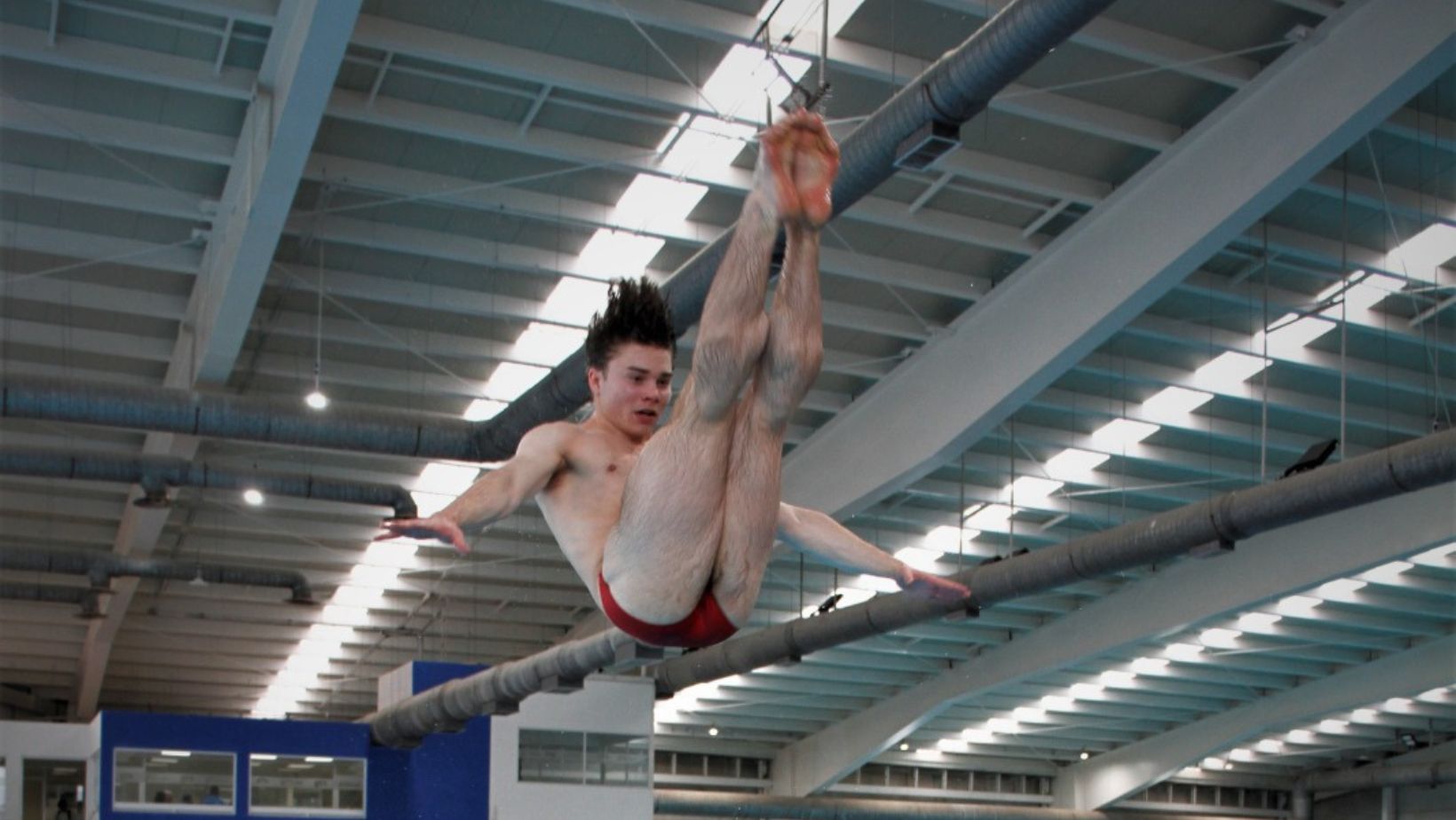 Margo Erlam et Thomas Ciprick au pied du podium