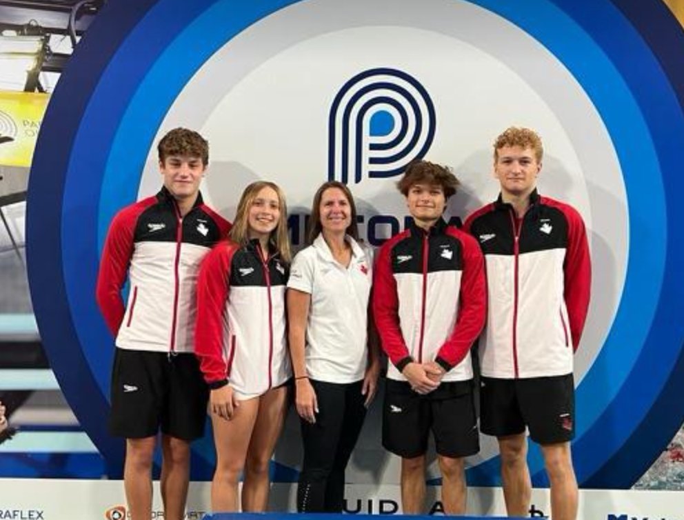 CANADA STORMS HIGH DIVING PODIUM!